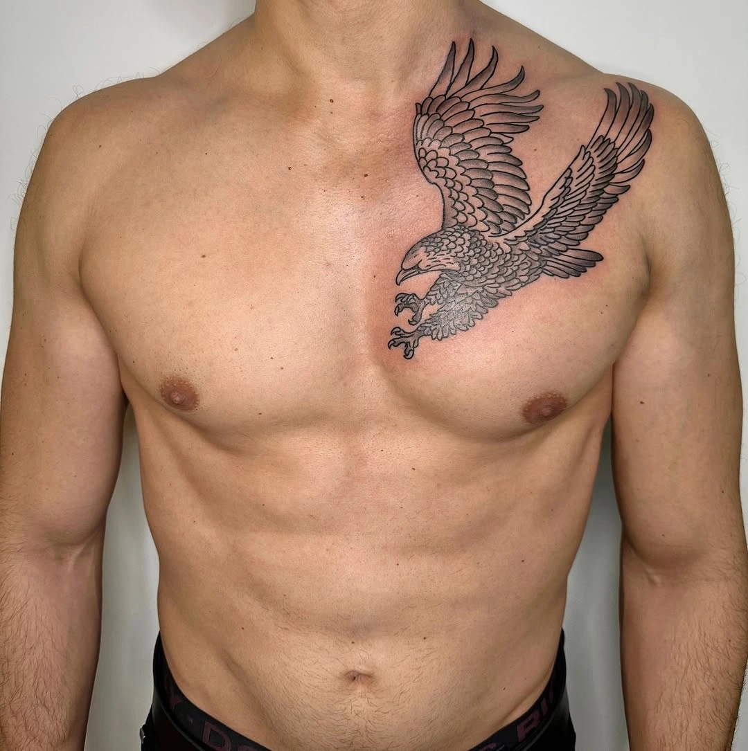 Traditional tattoo design at XOXO Dublin