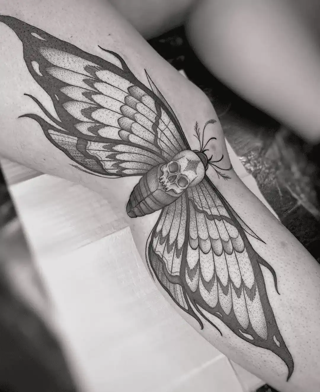 Custom bold tattoo at XOXO Dublin