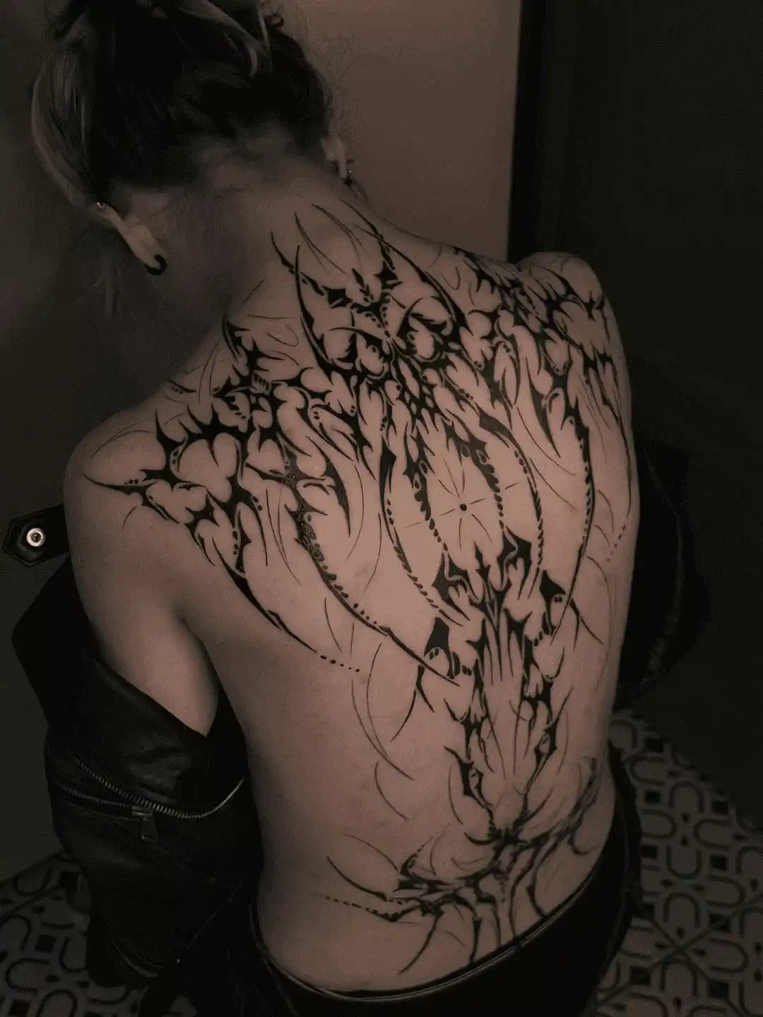 Large bold tattoo at XOXO Dublin