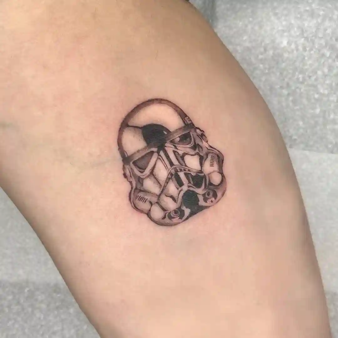 Small realism tattoo at XOXO Tattoo Studio Dublin