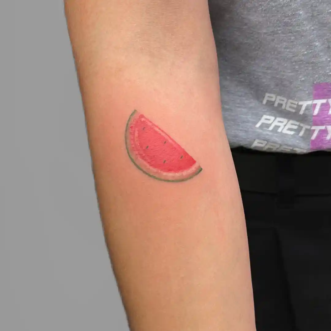 Vibrant colour tattoo at XOXO Dublin