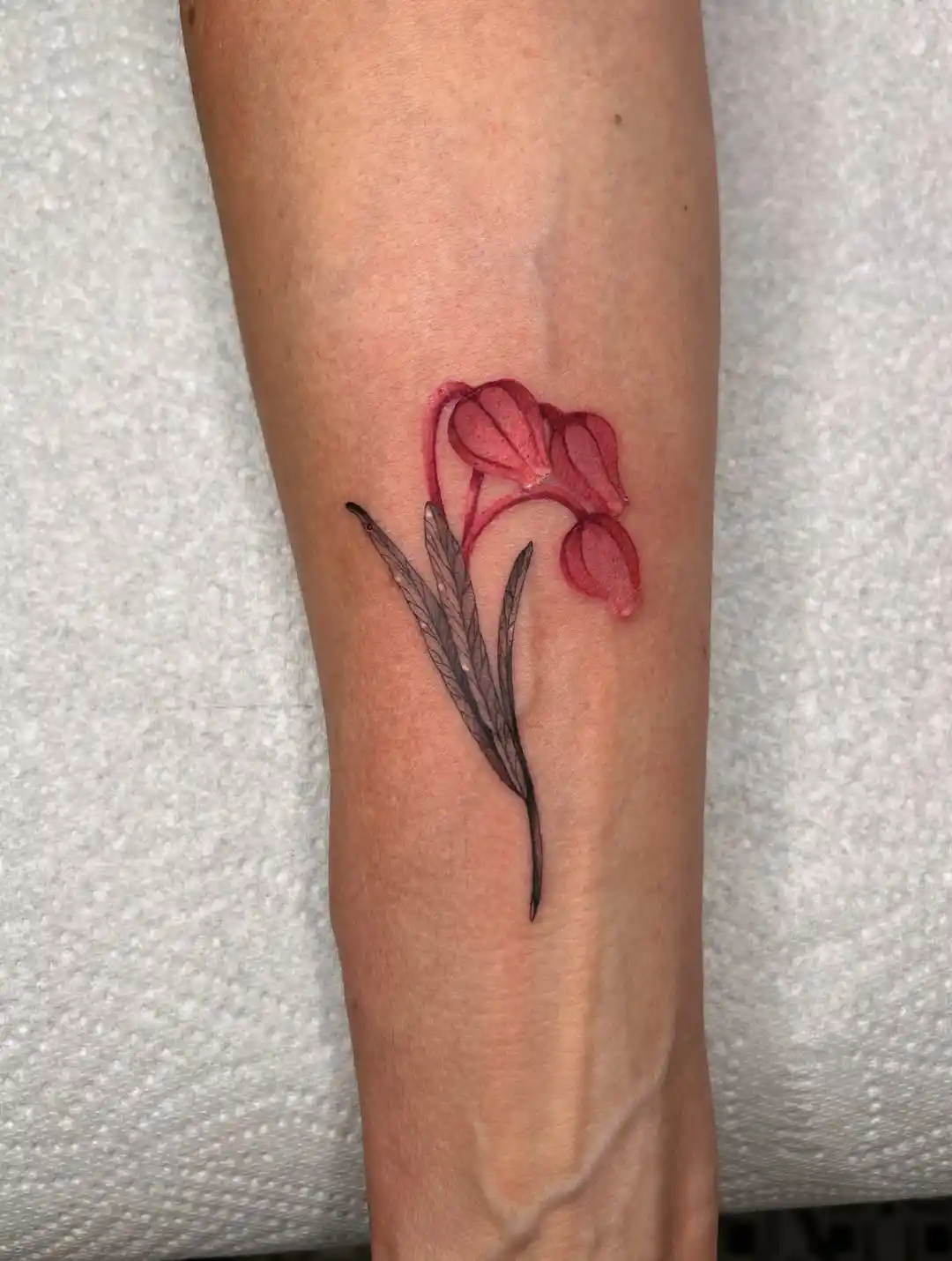 Full colour tattoo piece at XOXO Dublin